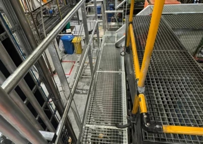 Maatwerkconstructie in roestvrij staal voor bedrijf